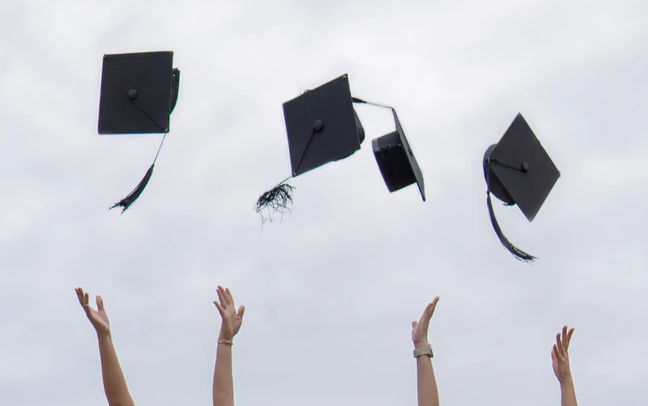 professors at york, graduation caps