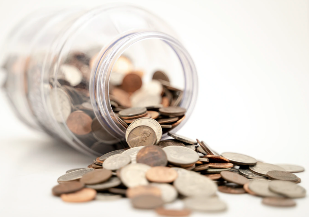 university of alberta's financial aid jar of coins